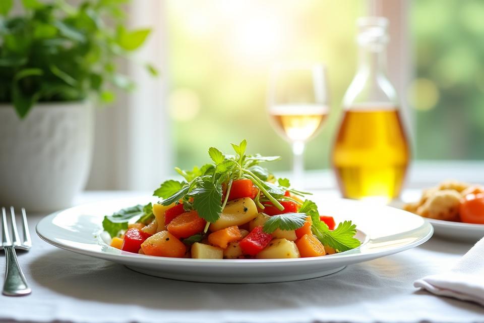 Wellness-focused hospitality dining experience